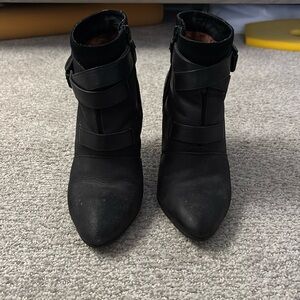 Modern Vintage black booties